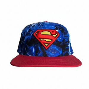 Superman Snapback Bioworld Red and Blue